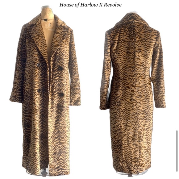 House of Harlow 1960 Perry Tiger Jacket - Picture 7 of 7